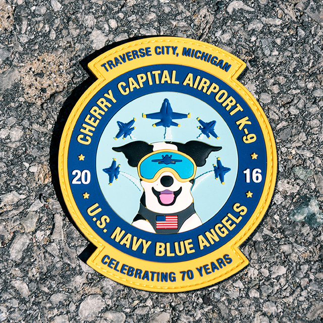 Airport K-9 Blue Angels Patch